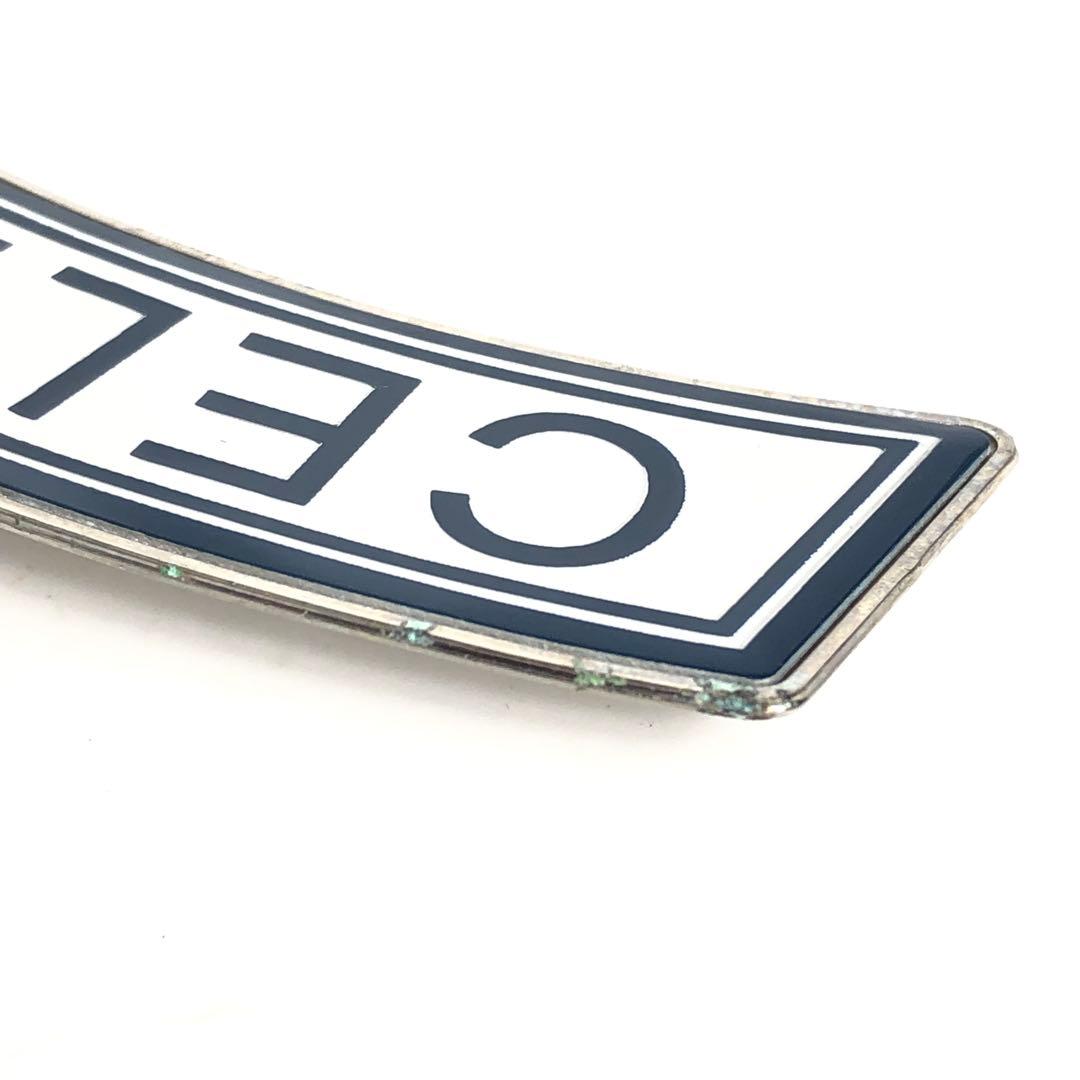 Celine Badges Set Of 2 Triomphe Logo Pin Badges Brooch