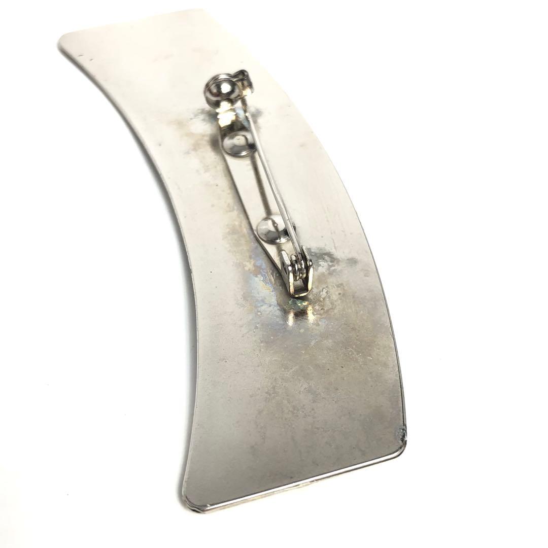 Celine Badges Set Of 2 Triomphe Logo Pin Badges Brooch