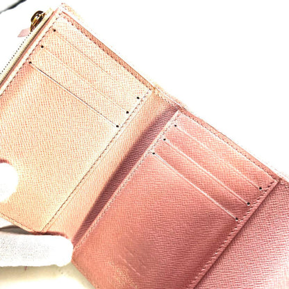 Louis Vuitton Damier Azur Portefeuille Victorine Rosevalerine Wallet