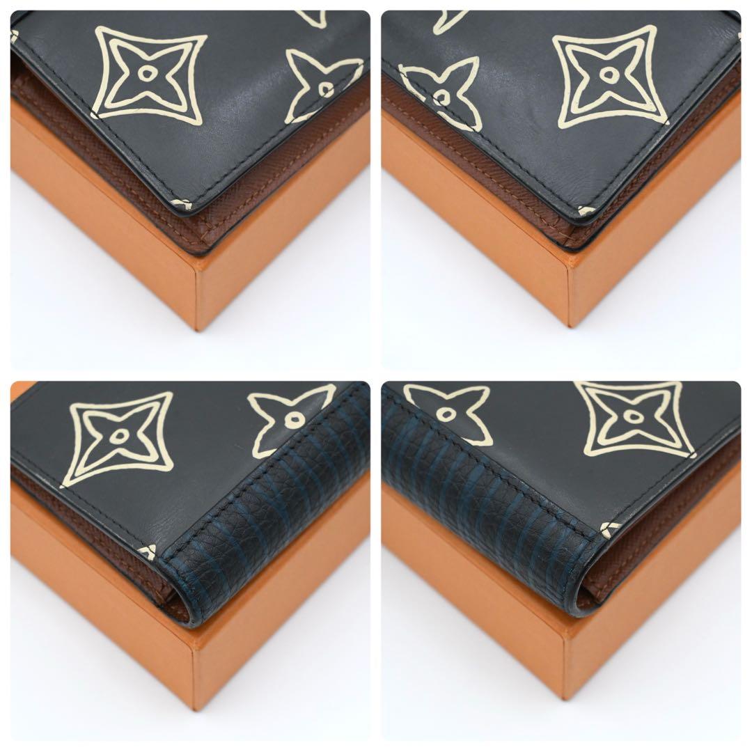 Louis Vuitton Monogram Portefeuille Brazza Patchwork Wallet — view 7
