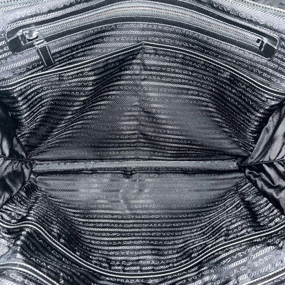 Prada 2way Business Bag Triangle Logo Shoulder Bag Nylon Leather