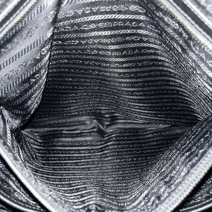 Prada 2way Business Bag Triangle Logo Shoulder Bag Nylon Leather