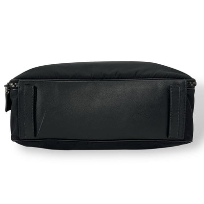 Prada 2way Business Bag Triangle Logo Shoulder Bag Nylon Leather