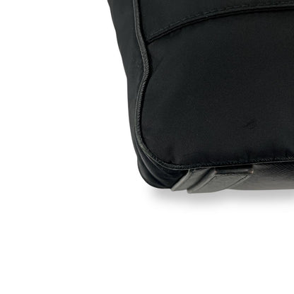 Prada 2way Business Bag Triangle Logo Shoulder Bag Nylon Leather