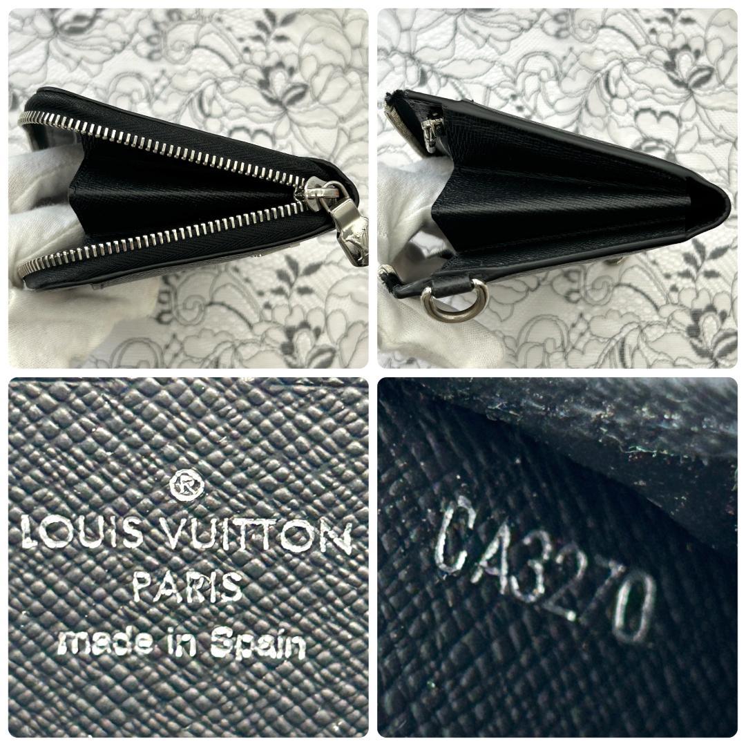 Louis Vuitton Taiga Zippy Dragonne Wallet