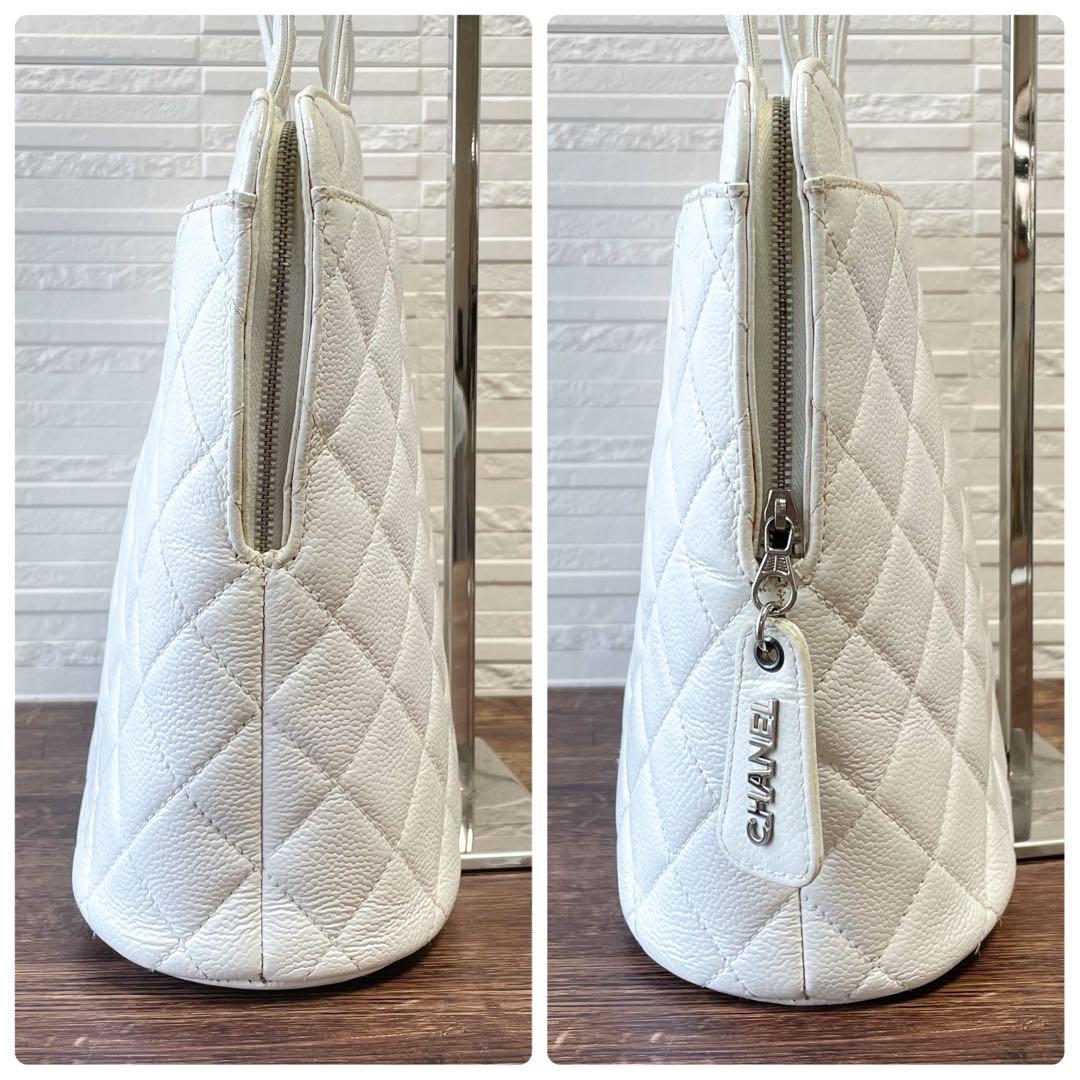 Chanel Caviar Leather Quilted Shoulder Tote — view 5