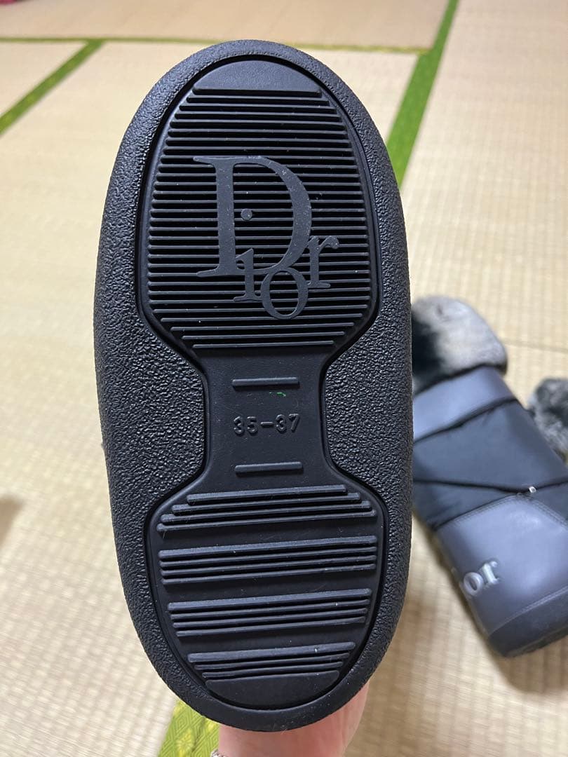 Dior Shearling Boots Black — view 2
