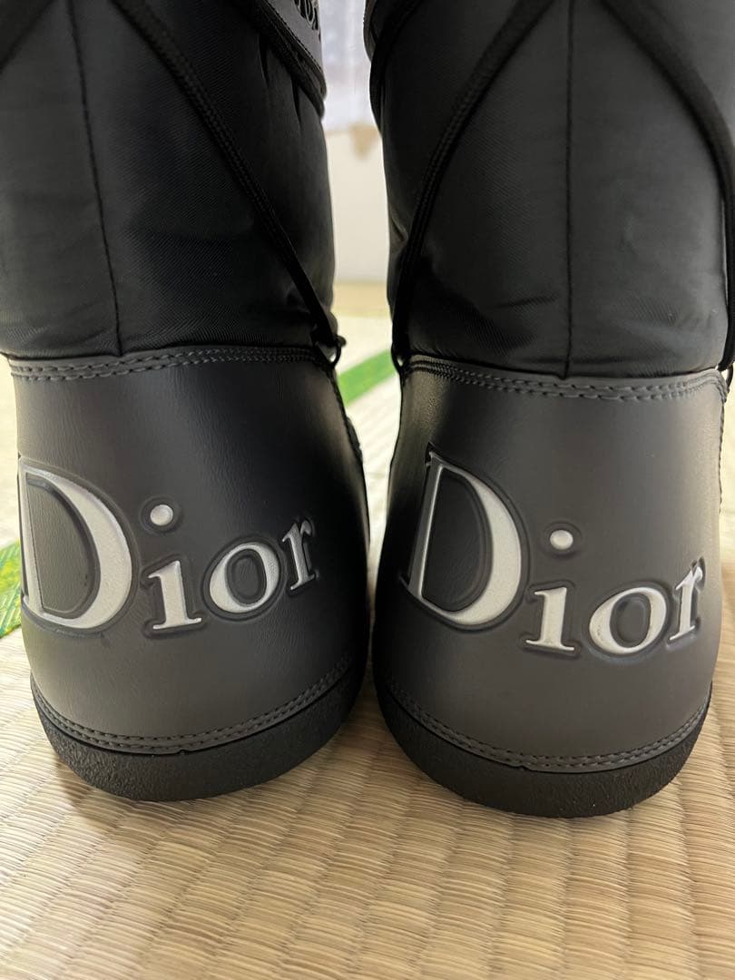 Dior Shearling Boots Black — view 3