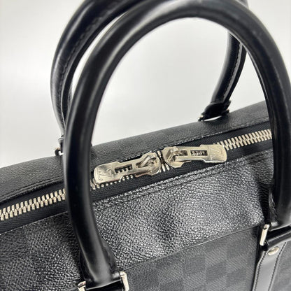 Louis Vuitton Damier Graphite Porte Documents Voyage GM — view 7