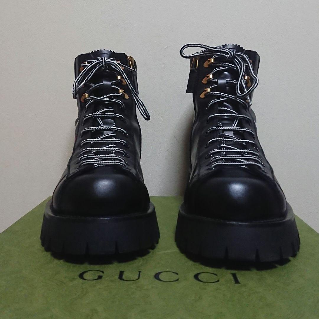 Gucci Sylvie Ankle Boots Mountain Boots 7