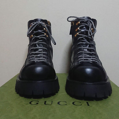 Gucci Sylvie Ankle Boots Mountain Boots 7