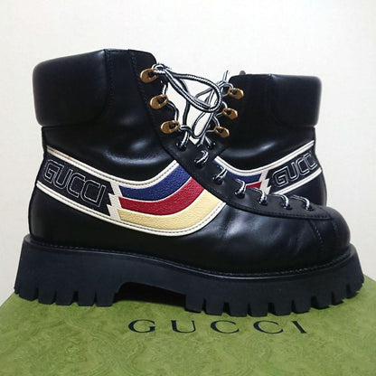 Gucci Sylvie Ankle Boots Mountain Boots 7