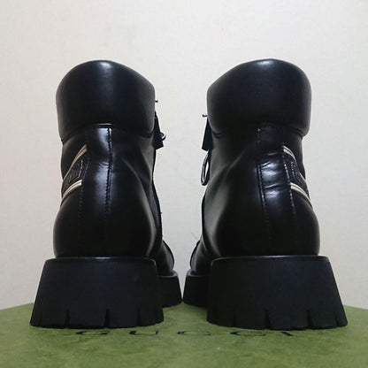 Gucci Sylvie Ankle Boots Mountain Boots 7