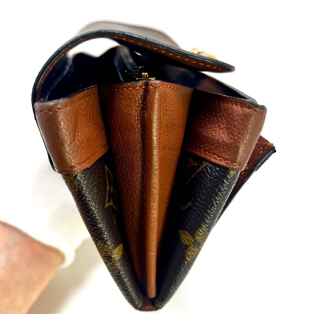Louis Vuitton Monogram Portefeuille Elysee Camel Wallet — view 4