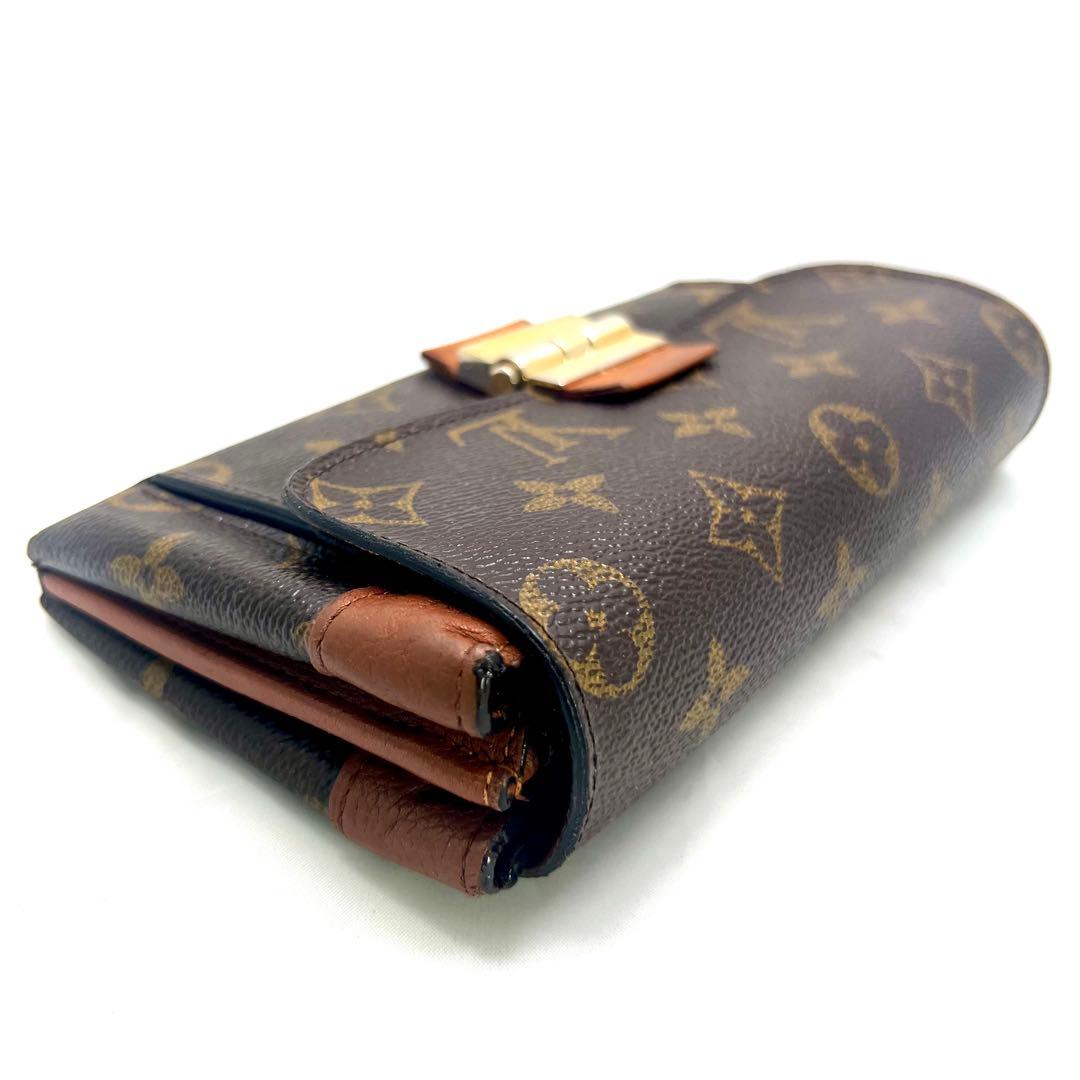 Louis Vuitton Monogram Portefeuille Elysee Camel Wallet — view 5
