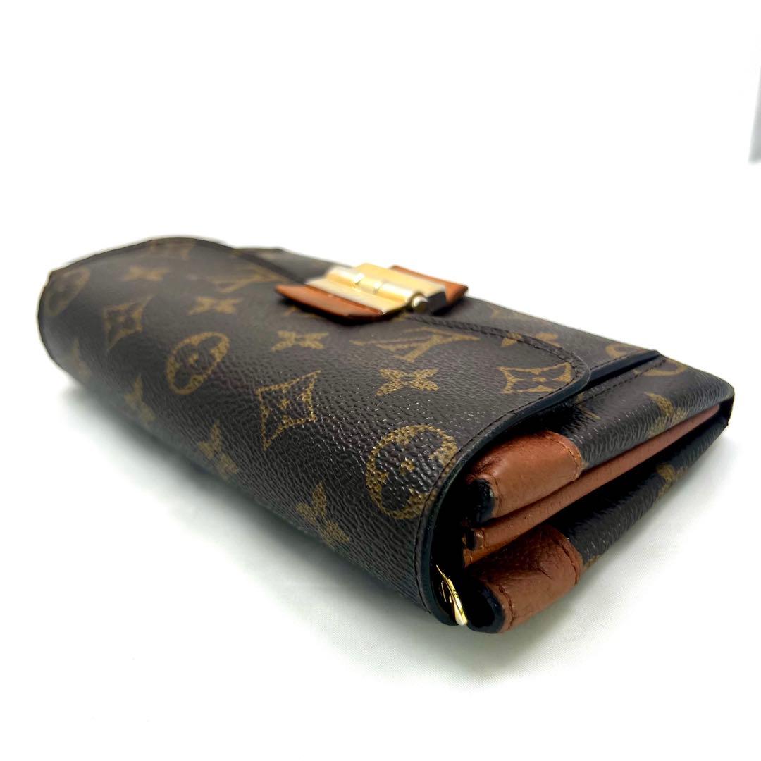 Louis Vuitton Monogram Portefeuille Elysee Camel Wallet — view 6