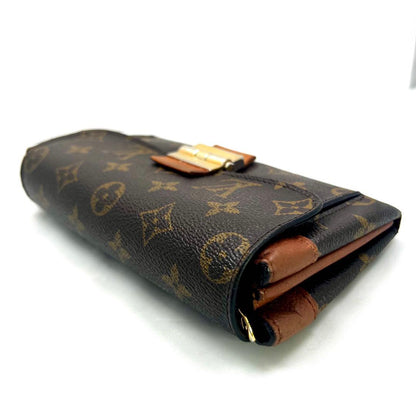 Louis Vuitton Monogram Portefeuille Elysee Camel Wallet — view 6