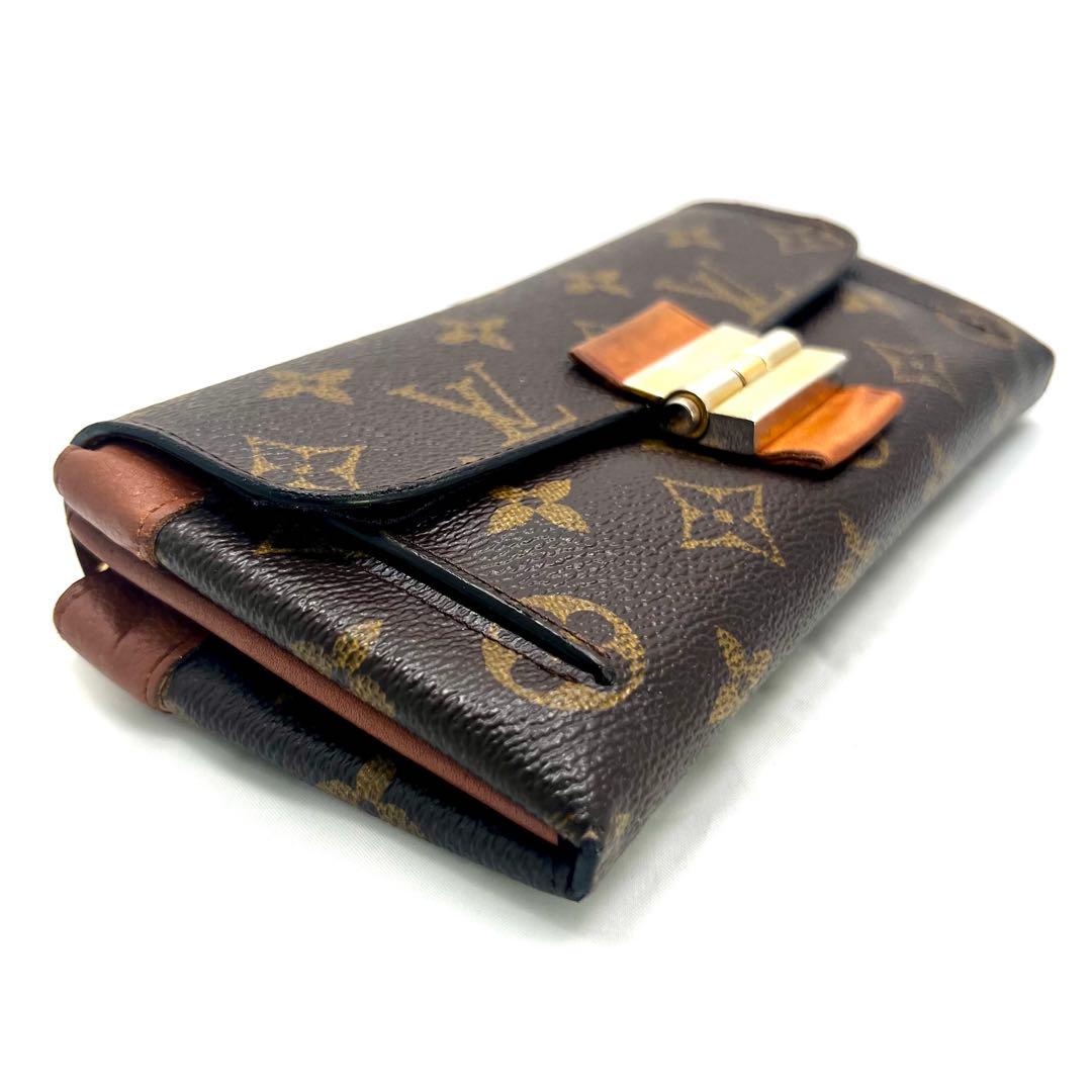 Louis Vuitton Monogram Portefeuille Elysee Camel Wallet — view 7