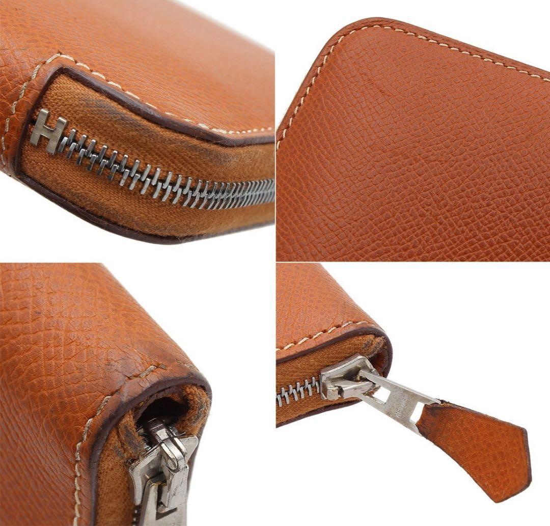 Hermes Azap Long Vaux Epson All Leather Long Wallet