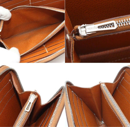 Hermes Azap Long Vaux Epson All Leather Long Wallet