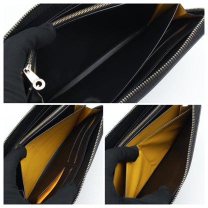 Goyard Matignon GM Black Wallet Herringbone — view 5