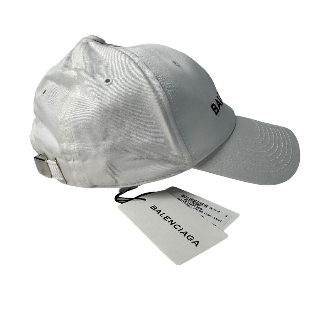 Balenciaga Logo Embroidery Baseball Cap — view 4