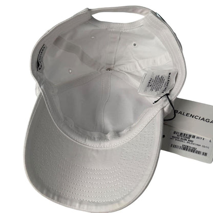 Balenciaga Logo Embroidery Baseball Cap — view 6