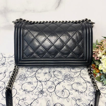 Chanel Quilted Shoulder Bag Black — view 2