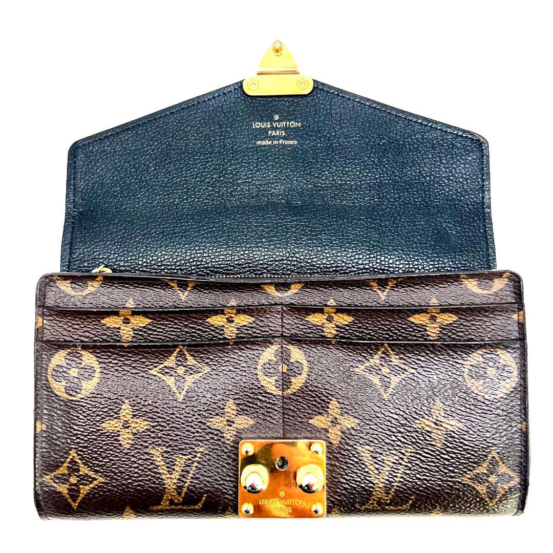 Louis Vuitton Monogram Portefeuille Pallas Noir — view 2