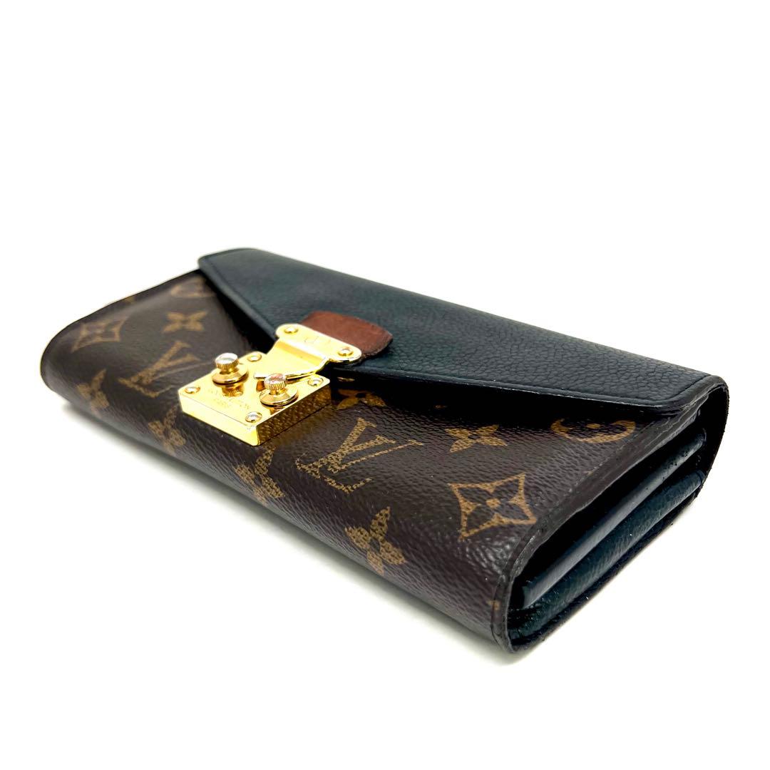 Louis Vuitton Monogram Portefeuille Pallas Noir — view 4