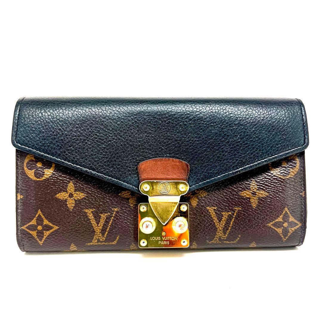 Louis Vuitton Monogram Portefeuille Pallas Noir — view 8