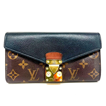 Louis Vuitton Monogram Portefeuille Pallas Noir — view 8