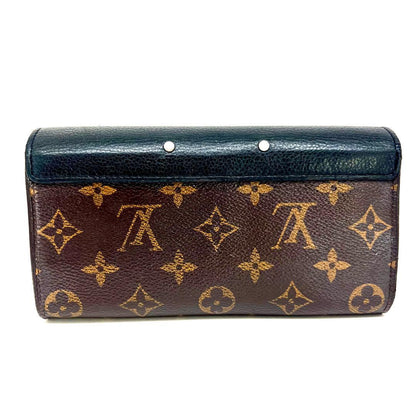 Louis Vuitton Monogram Portefeuille Pallas Noir — view 9