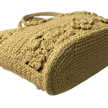 RRP 800000 Beautiful DIOR Pannier Chapeau Basket Bag Raffia