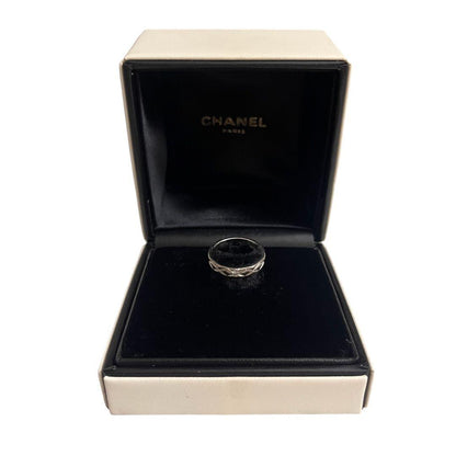 Fine Chanel J2821 Coco Crush Diamond Ring In Platinum