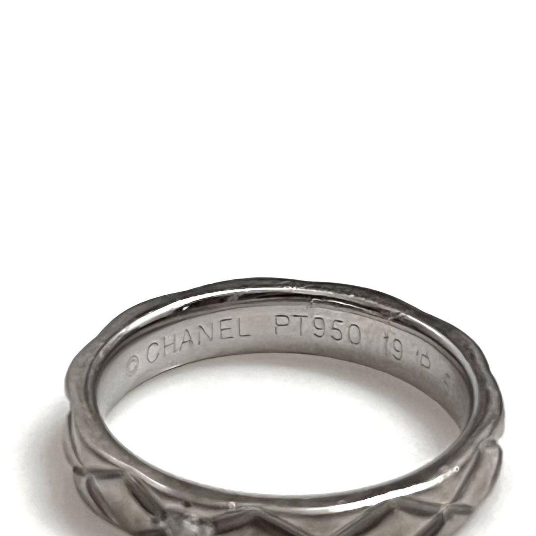 Fine Chanel J2821 Coco Crush Diamond Ring In Platinum