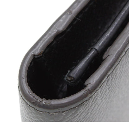 Prada Leather Bifold Long Wallet With Bill Compartment