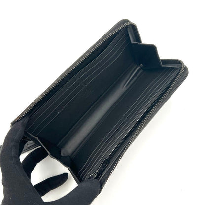 Louis Vuitton Wallet Aerogram Zippy Black Dragonne