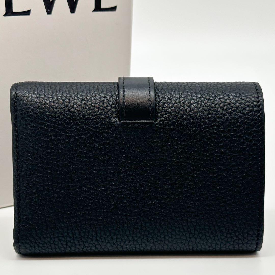 Loewe Slightly Vertical Wallet Small Compact Trifold — view 3