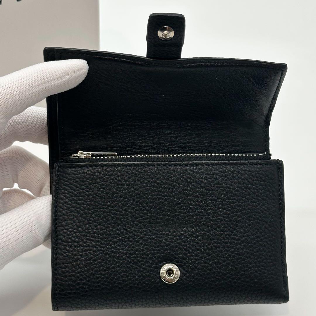 Loewe Slightly Vertical Wallet Small Compact Trifold — view 7