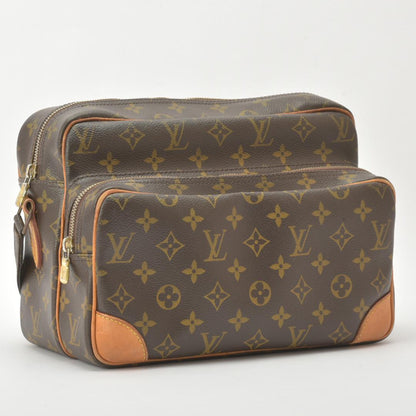 Louis Vuitton Nile Shoulder Bag Monogram Leather