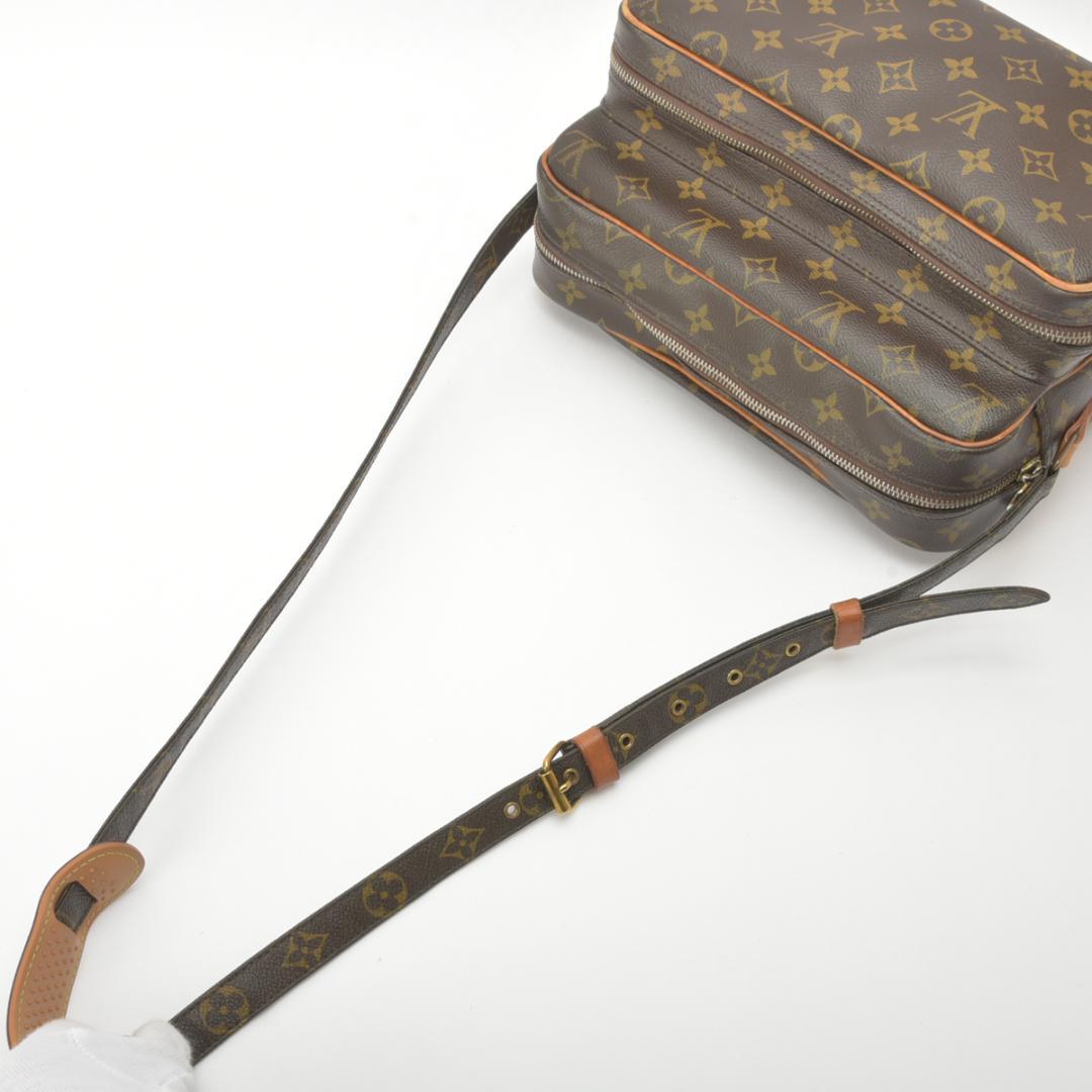 Louis Vuitton Nile Shoulder Bag Monogram Leather