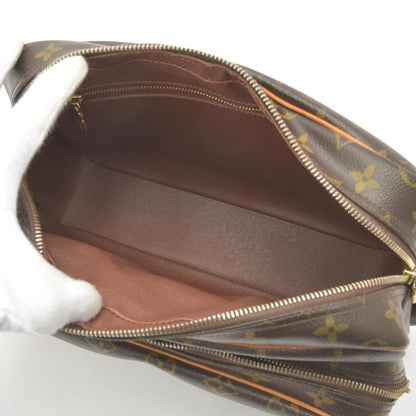 Louis Vuitton Nile Shoulder Bag Monogram Leather
