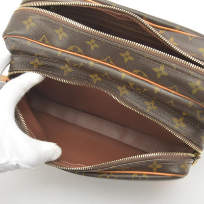 Louis Vuitton Nile Shoulder Bag Monogram Leather