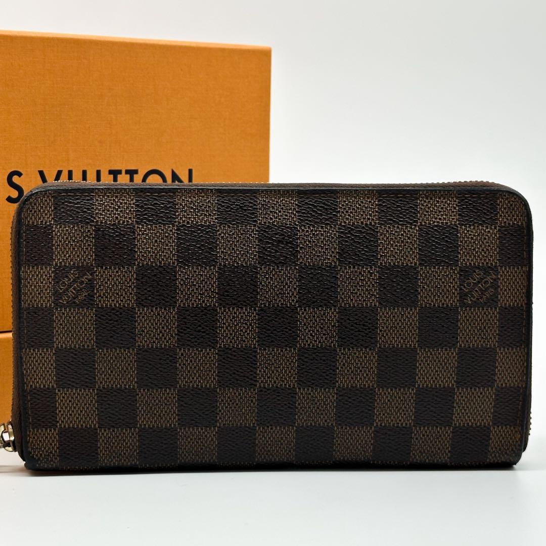 Louis Vuitton Zippy Organizer Damier Brown Wallet — view 2