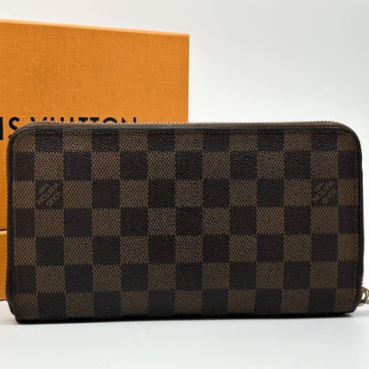 Louis Vuitton Zippy Organizer Damier Brown Wallet — view 3