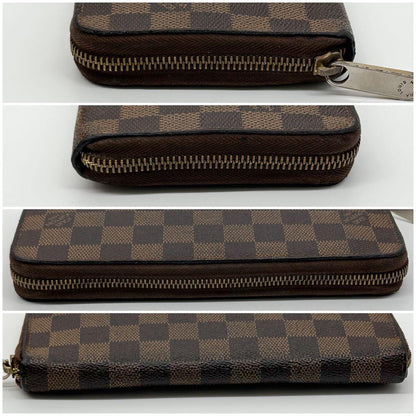 Louis Vuitton Zippy Organizer Damier Brown Wallet — view 6