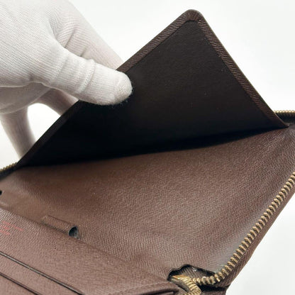 Louis Vuitton Zippy Organizer Damier Brown Wallet — view 9