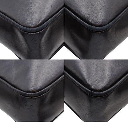 Chanel Coco Mark Leather Chain Shoulder Tote Bag