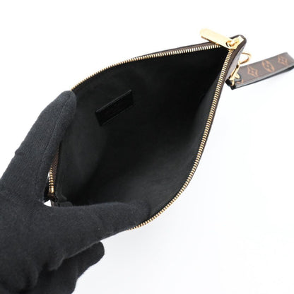Louis Vuitton Monogram City Pouch Patches Collection Brown — view 3